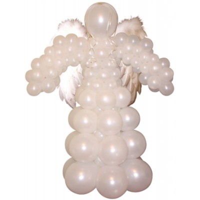 Фигура из шаров "Небесный ангел" (1,5 метра)